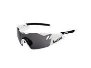 Bolle 6th Sense Shiny White Black with Modulator Clear Gray oleo AF Lens Sunglasses