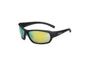 Bolle Bounty Matte Black Green with Polarized Brown Emerald oleo AF Lens Unisex Sunglasses