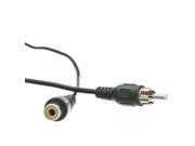 CableWholesale 10R1 01225 RCA Audio Video Extension Cable RCA Male to RCA Female 25 foot
