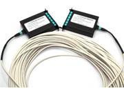 CERTICABLE 50 FEET TINIFIBER OS2 6 DUPLEX KIT 12 SINGLEMODE SM MPO LC SC ST ARMORED FIBER CABLE