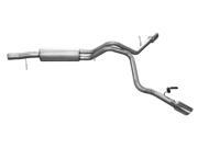 Gibson Performance 5405 Cat Back Dual Extreme Exhaust Fits 11 14 Escalade Yukon