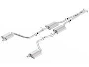 Borla 140649 S Type Cat Back Exhaust System Fits 15 16 Challenger