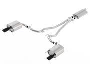 Borla 1014039BC Touring Cat Back Exhaust System Fits 15 16 Mustang