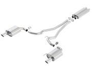 Borla 1014040 Touring Cat Back Exhaust System Fits 15 16 Mustang