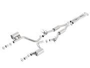 Borla 140639 Touring Cat Back Exhaust System Fits 15 16 Challenger