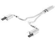 Borla 140589BC Touring Cat Back Exhaust System Fits 15 16 Mustang