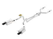 Borla 140515BC S Type Cat Back Exhaust System Fits 13 14 Mustang