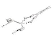 Borla 140673 Touring Cat Back Exhaust System Fits 15 16 Charger