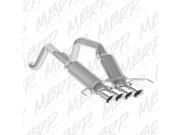 MBRP Exhaust S7030304 Pro Series Dual Muffler Axle Back Exhaust System