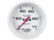 AutoMeter 200851 Marine Fuel Pressure Gauge