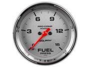 AutoMeter 200848 35 Marine Fuel Pressure Gauge