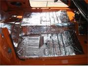 Hushmat 612781 Floor Sound Thermal Insulation Kit Fits 78 92 Mustang Mustang II
