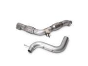 BBK Performance 1809 High Flow Downpipe Fits 15 17 Mustang