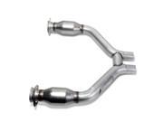 BBK Performance 1465 High Flow Short Mid H Pipe Assembly Fits 15 17 Mustang