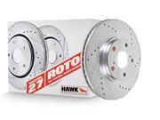 Hawk Performance HR5051 Sector 27 Rotor Fits 13 16 BRZ FR S Legacy Outback