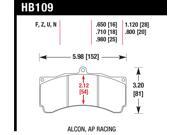 Hawk Performance HB109B.800 Disc Brake Pad