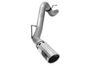aFe Power EXH 3.5 in DPF Back; GM Canyon Colorado 2016 L4 2.8L td Pol Tip 49 44064 P