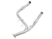 aFe Power 48 43004 Street Series Twisted Steel Y Pipe Exhaust System Fits F 150