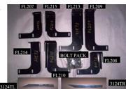 Owens Products 10 1183 GlaStep Plus Custom Running Board Bracket Kit