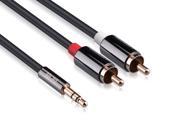 Ugreen 10590 10ft 3M 3.5mm male to 2RCA male cable with tiny and metal connector for Your Home Audio System