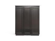 Baxton Studio Baltimore Dark Brown Modern Bar Cabinet