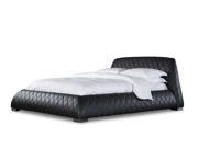 Baxton Studio Paragon Black Platform Bed— Queen Size