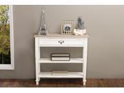 Baxton Studio Dauphine Traditional French Accent Console Table—1 Drawer
