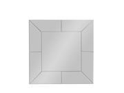 Baxton Studio Gerard Contemporary Square Accent Wall Mirror
