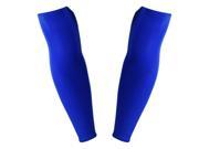 1 Pair Elixir Sport Cooler Arm Sleeves Cover UV Sun Protection Blue