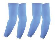 2 Pairs Sky Blue NEW Pro Arm Sleeve golf concentration sleeves UV protective your skin