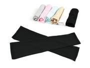 1 Pair Elixir Sports Arm Coolers Sun Protection Arm Sleeve Black with Cooling Properties
