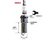 MSD Ignition 37184 Iridium Tip Spark Plug