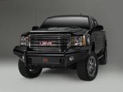 Fab Fours GM11 S2861 1 Black Steel; Front Ranch Bumper