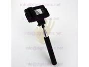Connect line and press buttom camera selfie stick S 08