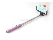 Varied height and 180 angle cable take pole selfie stick S 08