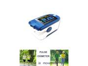 Color screen Display Fingertip Pulse Oximeter with USB Cable