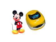 AH 50QB OLED Display Blue Pink Yellow Fingertip Pulse Oximeter For Kids
