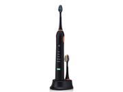 TB 1206 Waterproof Rechargeable Ultrasonic Electric Toothbrush with 2 Brush Heads for Oral Hygiene Dental Care teeth whitening