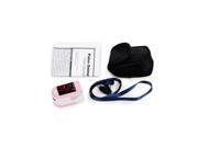 CMS50DL CONTEC CE FDA Fingertip Pulse Oximeter Blood Oxygen SPO2 PR Monitor LED Screen FREE Hang rope Carry Case