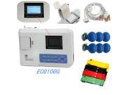 ECG100G BEST BUYER Single Channel ECG Heart Rate Monitor ECG Holter with LCD Display ECG EKG Systems