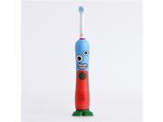 2PCS LOT Waterproof Child Electric Charging Smart Electric Toothbrush Oral Hygiene Cartoon Design Toothbrush Cleanser with music timer TB 1042