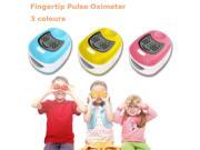 2PCS LOT diagnostic tool oximetro Contec Pediatric Child Fingertip Pulse Oximeter LCD display CMS50QA SpO2 Oxygen 3 colours