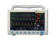 CMS8000 6 Parameter TEMP Pulse Rate Respiration ECG SPO2 NIBP Digital Medical ICU Patient Vital Signs Monitor