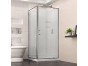 Flex 36 in. W x 36 in. D x 76 3 4 in. H Frameless Shower Enclosure Backwall and