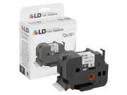 LD © Compatible Brother TZe161 Black on Clear Tape Cartridge for use in Brother P Touch PT Printer Series