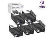 LD © Compatible Brother 9010 Set of 5 Black Printer Ribbon Cartridges