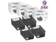 LD © Compatible Epson ERC 37 Set of 24 Purple Printer Ribbons