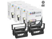 LD © Compatible Citizen IR 61B Set of 2 Black Printer Ribbon Cartridges