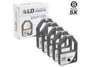 LD © Compatible Panasonic KX P155 Set of 5 Black Ribbon Cartridges