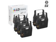 LD © Compatible Canon AP11 Set of 5 Black Printer Ribbon Cartridges